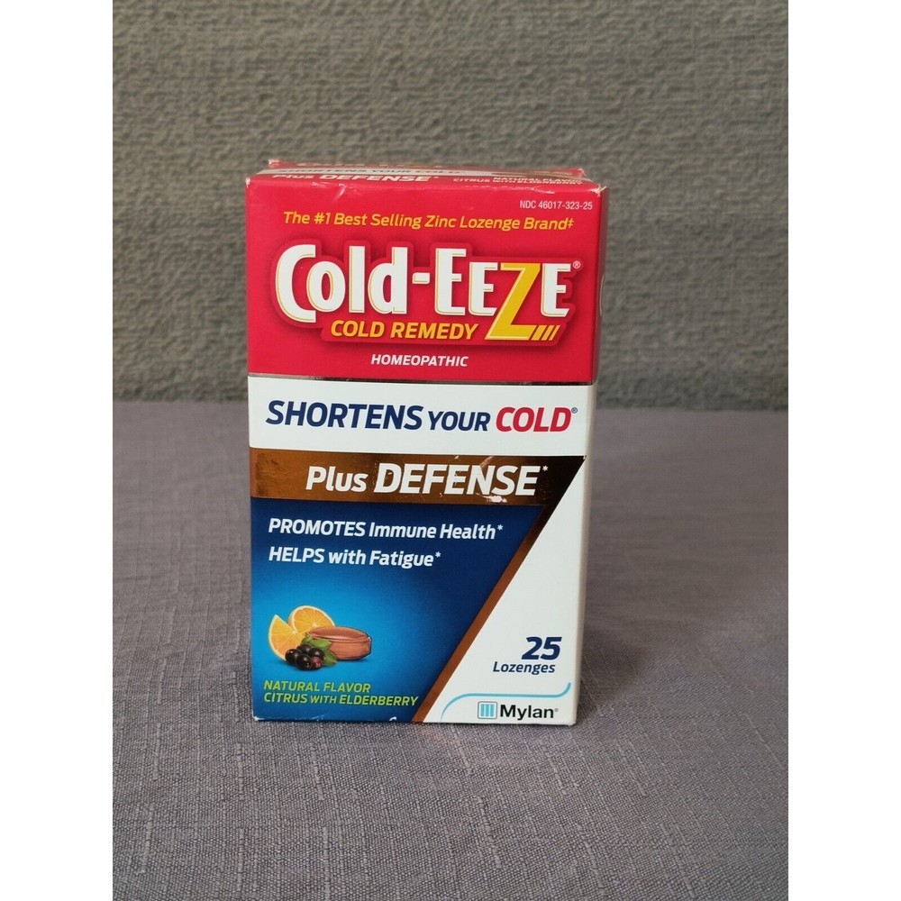 Cold-Eeze Defend-Eeze Plus Defense Immune Support 25 Citrus + Elderberry Flavor